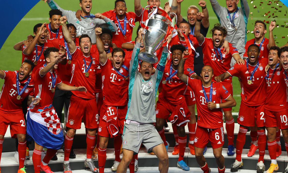 拜仁慕尼黑：欧冠赛场上的钢铁战车，一路碾碎质疑